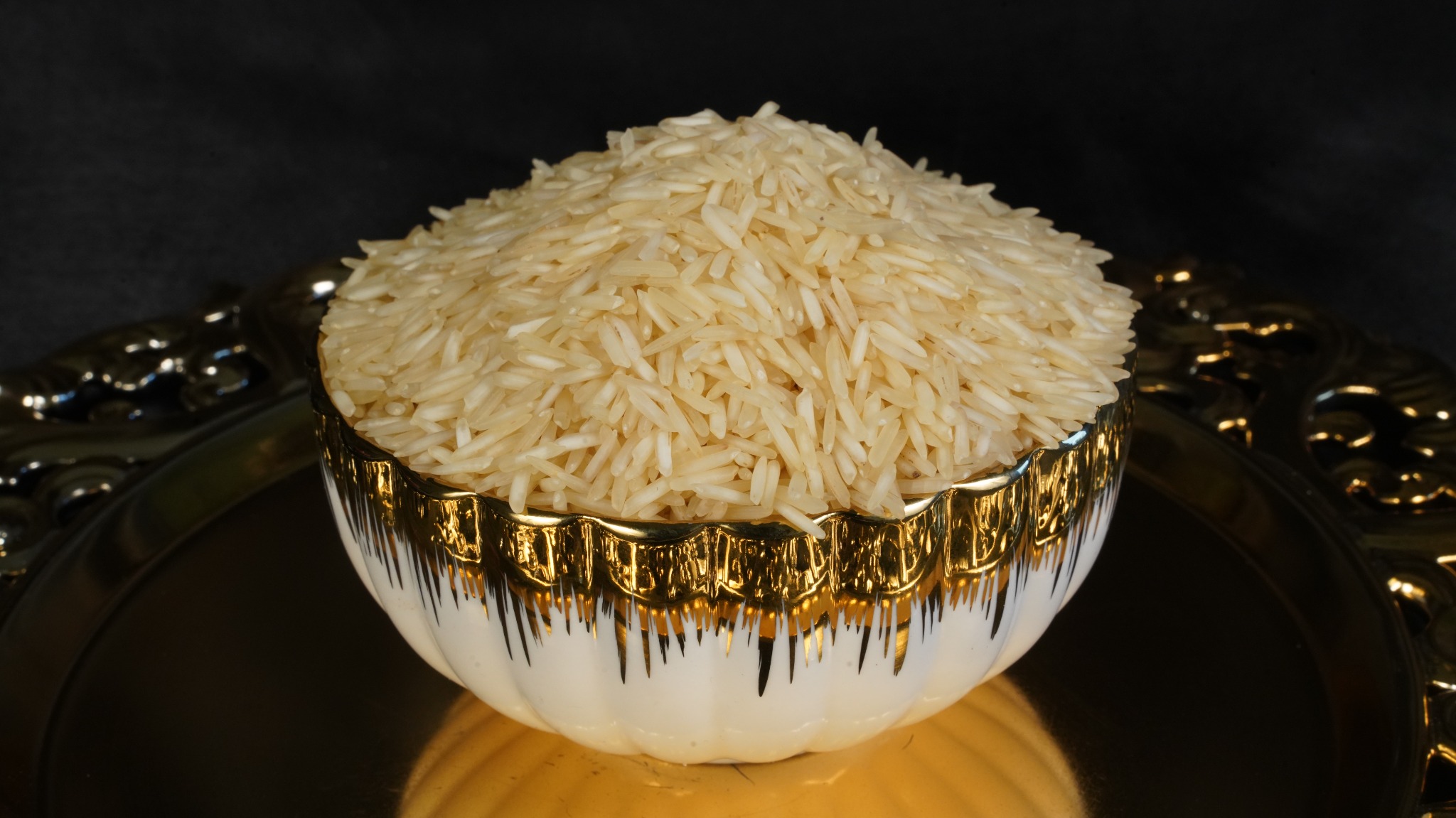 Mehmaan basmati rice grain detail